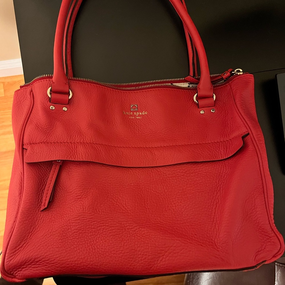 Coral Kate Spade shoulder bag